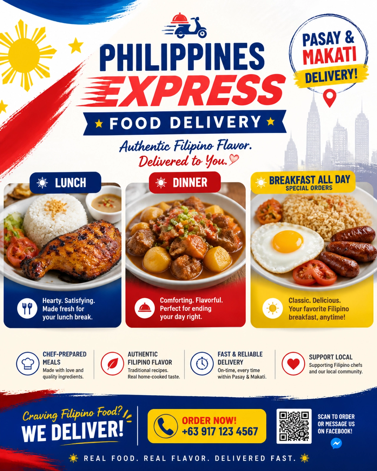 Philippines Express Food Delivery — Pasay & Makati