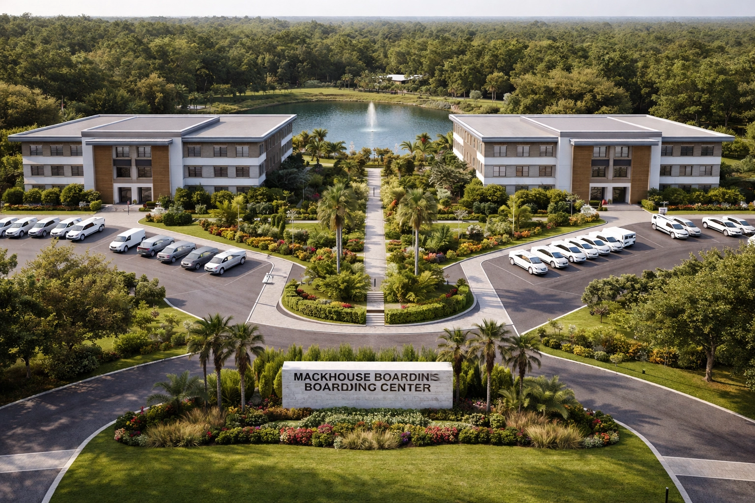 Mackhouse Boarding Center — main entrance