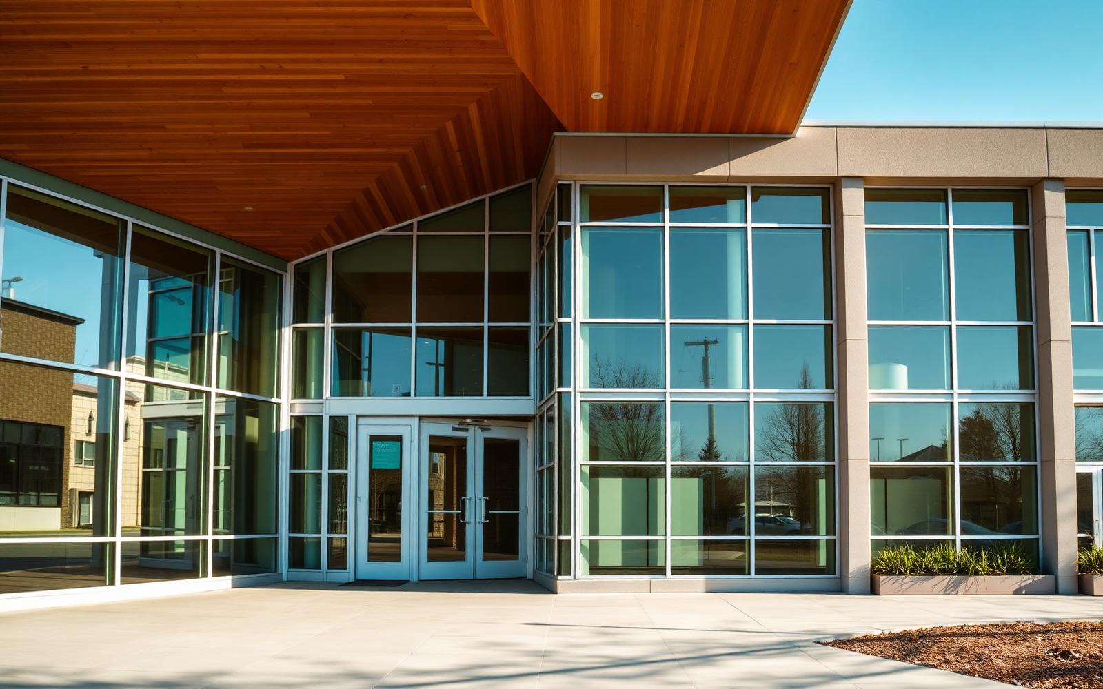 Modern community building